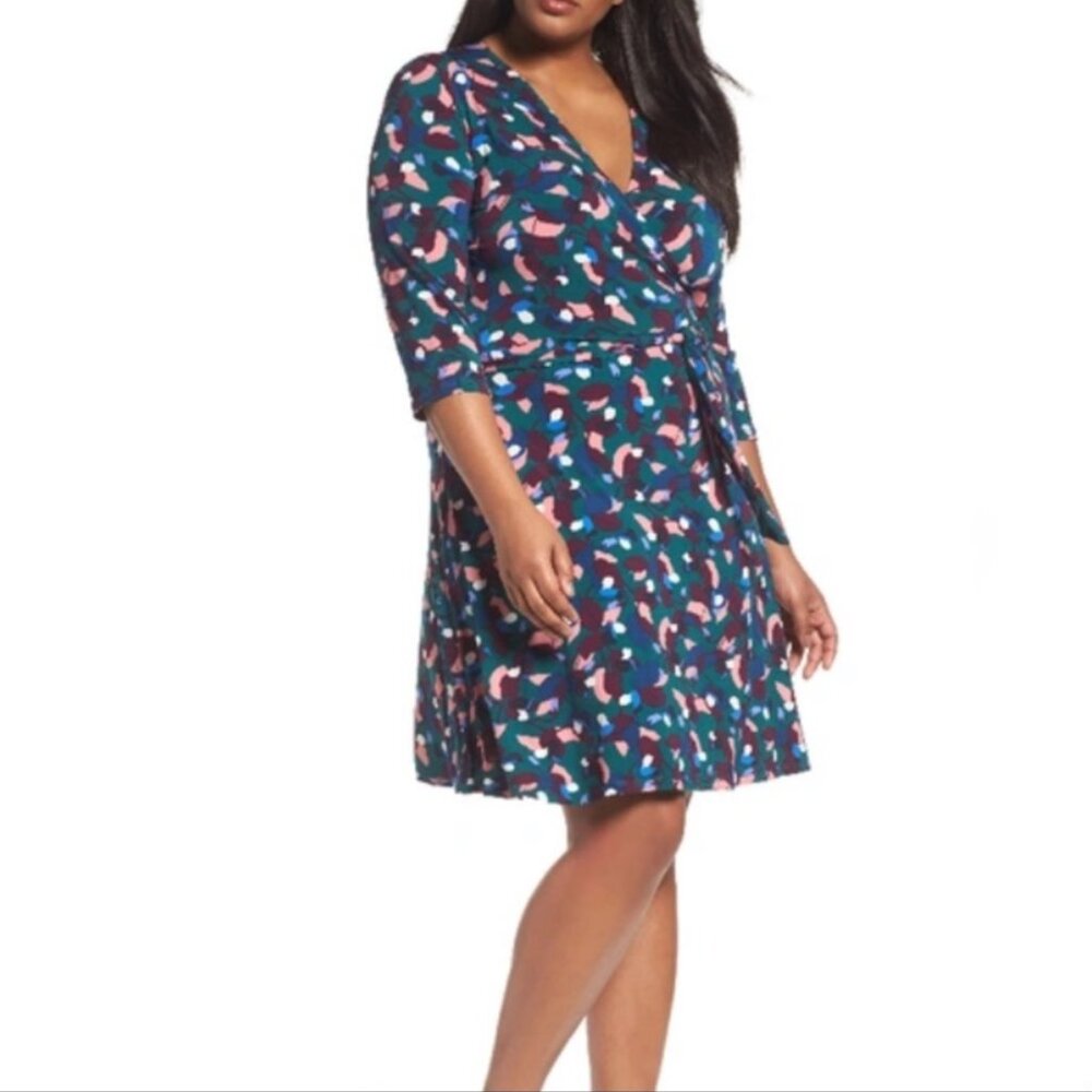 LEOTA Women's‎ NWOT Noleena Knit Wrap-Bodice Dress | Size S